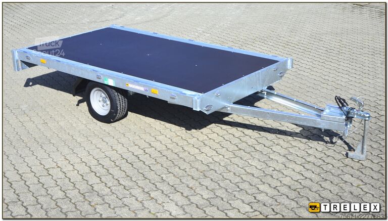 Rimorchio per auto EDUARD Plattform 2615 257x150 cm 750 kg 10 Zoll