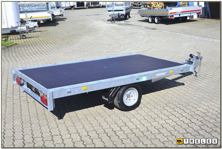 Rimorchio per auto EDUARD Plattform 2615 257x150 cm 750 kg 10 Zoll