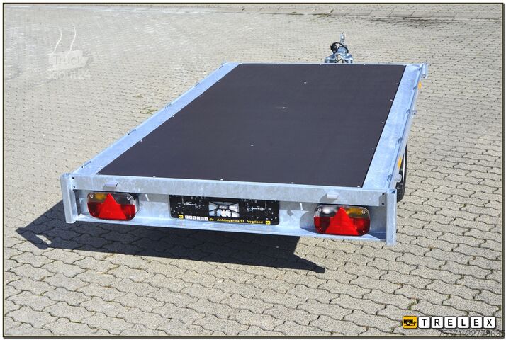 Rimorchio per auto EDUARD Plattform 2615 257x150 cm 750 kg 10 Zoll