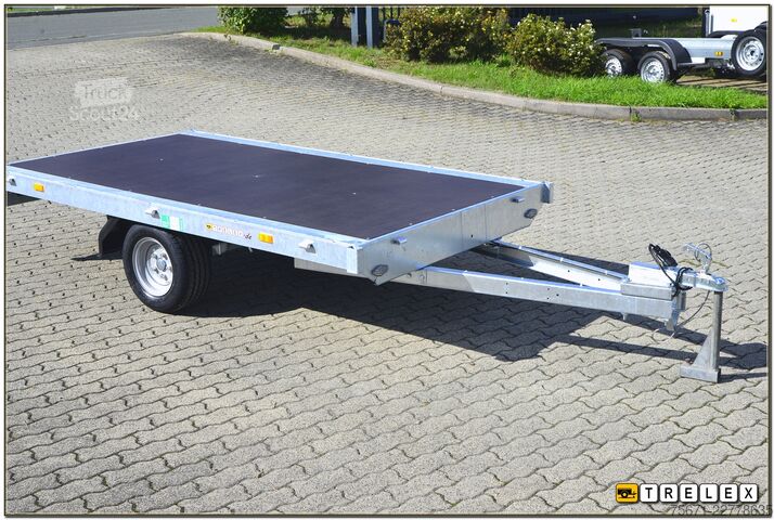 Rimorchio per auto EDUARD Plattform 2615 257x150 cm 750 kg 10 Zoll