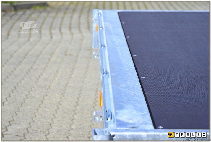 Rimorchio per auto EDUARD Plattform 2615 257x150 cm 750 kg 10 Zoll