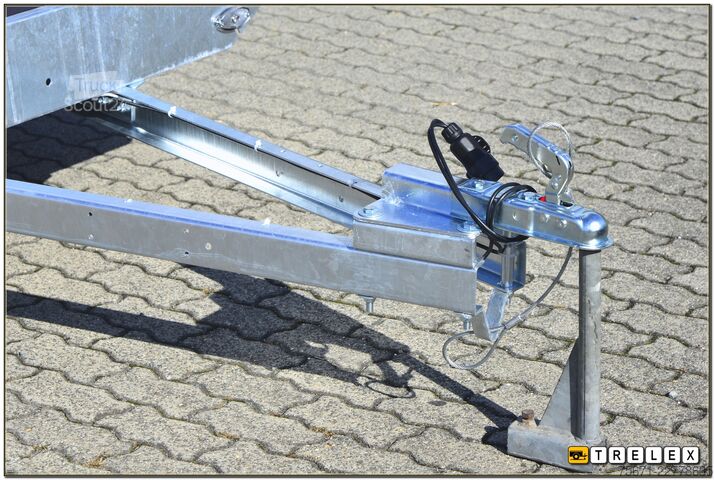Rimorchio per auto EDUARD Plattform 2615 257x150 cm 750 kg 10 Zoll