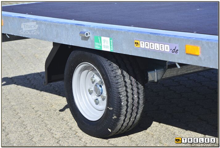 Rimorchio per auto EDUARD Plattform 2615 257x150 cm 750 kg 10 Zoll