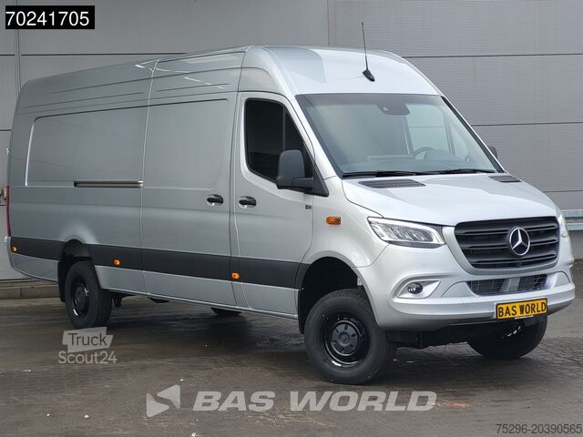 Assistance pour les points aveugles. Connectivité sans fil. Apple CarPlay. Android auto. Mercedes Sprinter 319 CDI Automaat 4x4 190PK L4H2 XXL LE...