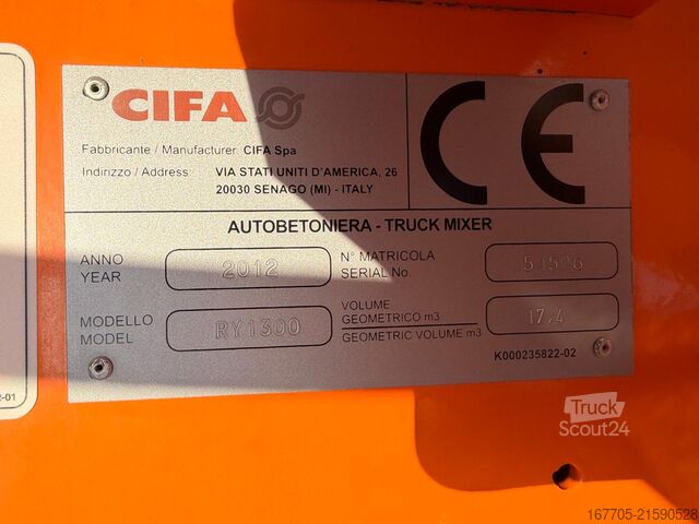 Concrete mixer truck Astra HD9 84.48