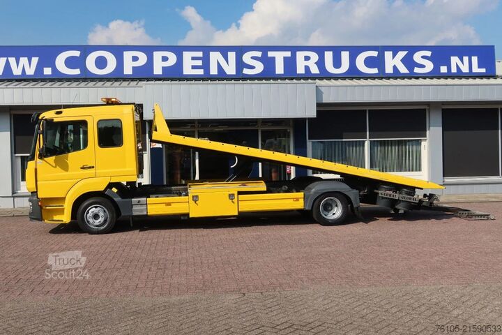 Pojazd do odzyskiwania danych Mercedes-Benz Atego 1221 L Takelwagen 6 persoons