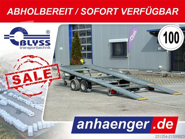 Remorque porte-voitures Humbaur Autotransporter Anhänger 400x214x5; 2000
