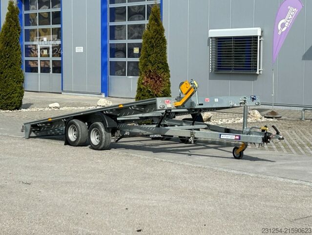 Remorque porte-voitures Humbaur Autotransporter Anhänger 400x214x5; 2000