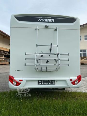 Daļēji integrēta kemperis Hymer Tramp T 614 CL