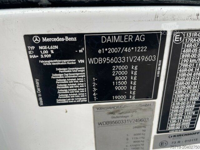 Garbage truck Mercedes-Benz 2635 Econic 6x2 Faun/Zöller