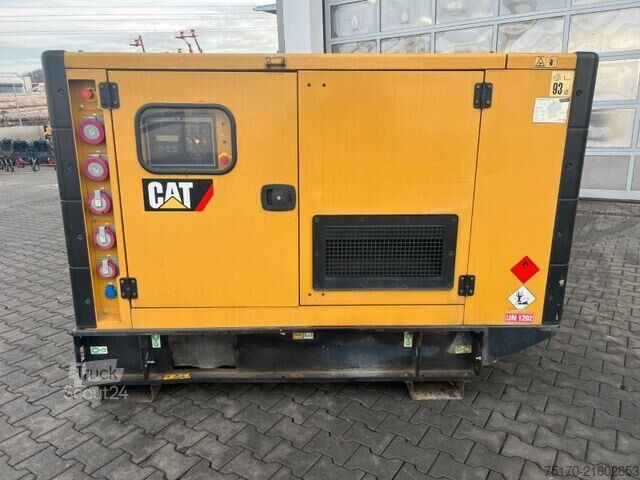 Construction machine CAT DE65E3 / Stromerzeuger / 60KVA / 2017 / 17.917h