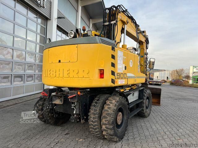 Колесен багер Liebherr A 900 C ZW Litronic / 19.616 h / 2009