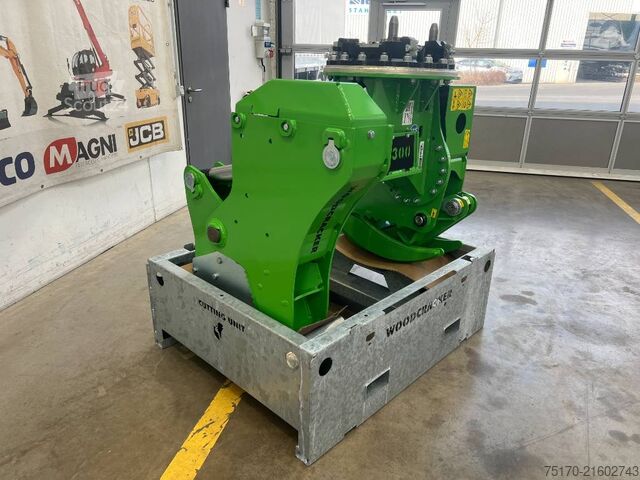 Westtech Woodcracker C300 stínací drapák / Sennebogen / ALBACH Westtech Woodcracker C300 Fällgreifer / Sennebogen / ALBACH