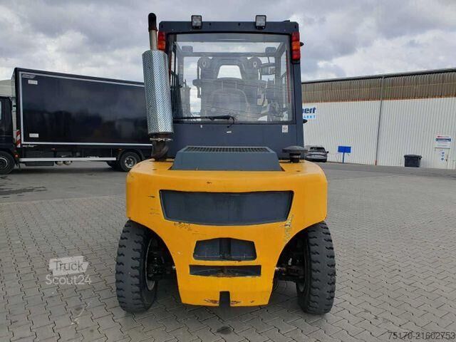 възможен мотокар Jungheinrich DFG 680 / 4.500mm / 2.413h / Zinkenverstellgerät