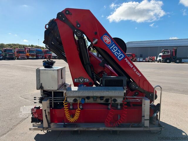 Grua montada em camião  HMF 1920 K4 Radio Control / Kran / Crane
