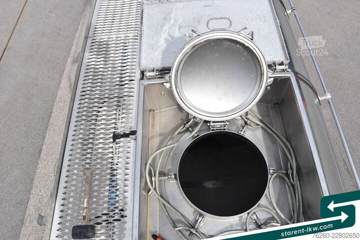 Tanksemihenger KÄSSBOHRER Chemietank, ADR, 30.000L, Liftachse, Alufelgen