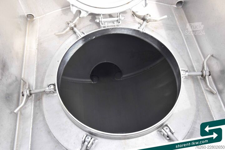 Tanksemihenger KÄSSBOHRER Chemietank, ADR, 30.000L, Liftachse, Alufelgen