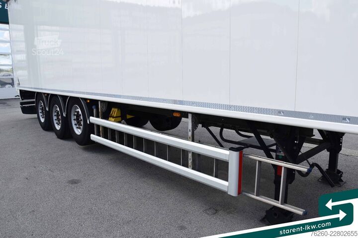 Semitilhenger med walking floor STAS 10mm 91m³ 2 x Liftachsen SAF Funk Verzinkt MIETE