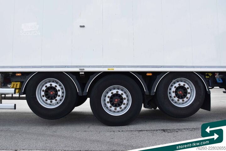 Semitilhenger med walking floor STAS 10mm 91m³ 2 x Liftachsen SAF Funk Verzinkt MIETE