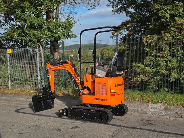 Minirýpadlo  LONKING 1T Minibagger mit Kubota Diesel D722