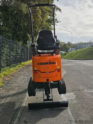 Minirýpadlo  LONKING 1T Minibagger mit Kubota Diesel D722