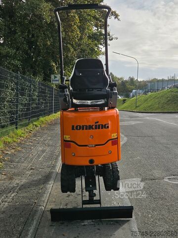 Minirýpadlo  LONKING 1T Minibagger mit Kubota Diesel D722