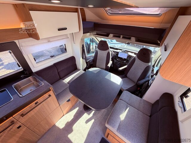 عربة تخييم شبه مدمجة CHAUSSON 777 Titanium Line ~ ARCTIC ~ `27