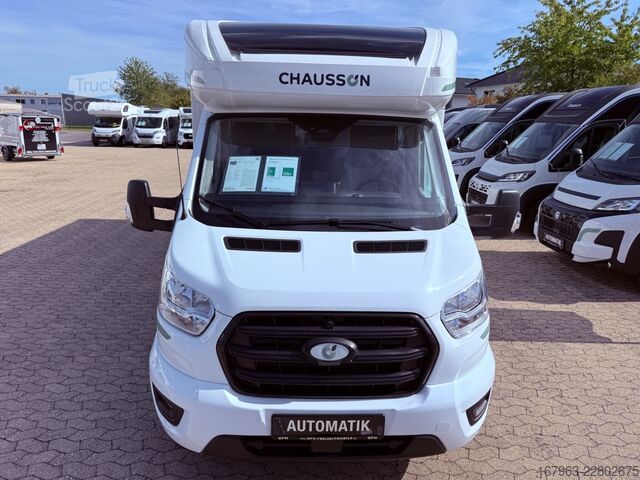 عربة تخييم شبه مدمجة CHAUSSON 777 Titanium Line ~ ARCTIC ~ `27