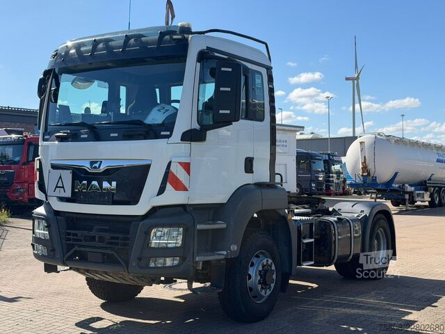 وحدة جرار قياسية MAN 2xTGS 18.430 4x4H BLS Kipphydraulik / LOF 90