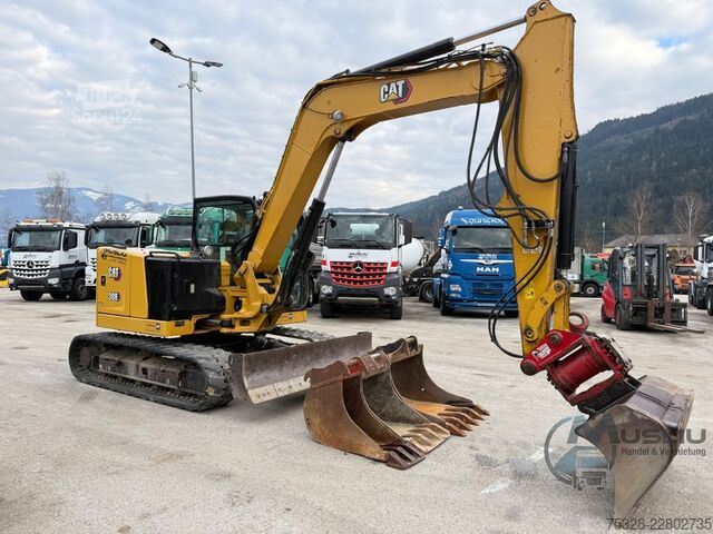 Koparka gąsienicowa CATERPILLAR 308CR 07A  Powertilt 3x Löffeln Hammerleitung