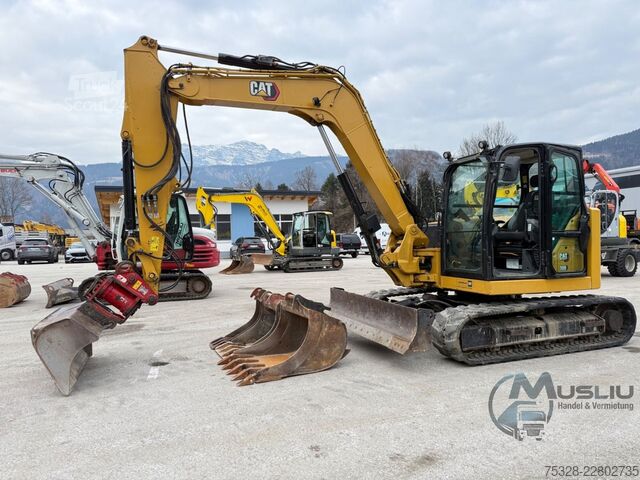 Koparka gąsienicowa CATERPILLAR 308CR 07A  Powertilt 3x Löffeln Hammerleitung