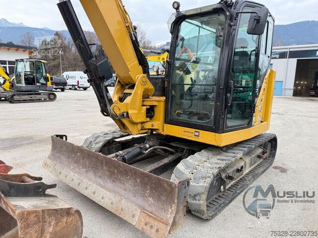 Koparka gąsienicowa CATERPILLAR 308CR 07A  Powertilt 3x Löffeln Hammerleitung