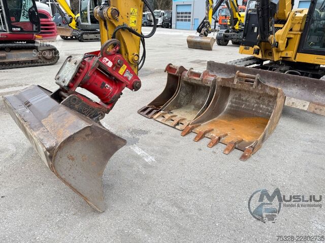 Koparka gąsienicowa CATERPILLAR 308CR 07A  Powertilt 3x Löffeln Hammerleitung