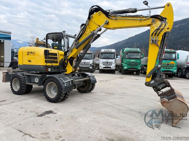 Koparka kołowa WACKER EW100 Powertilt 3X Löffeln Hammerleitung