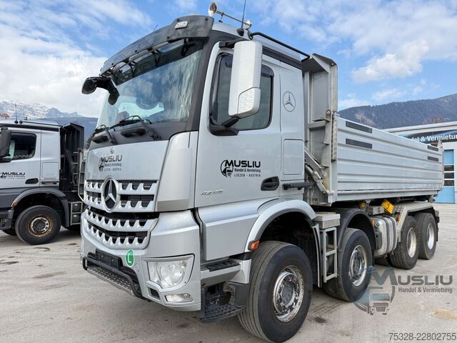 Wywrotka MERCEDES-BENZ Arocs 4248 8X4 BB Retarder Meiller Bordmatik
