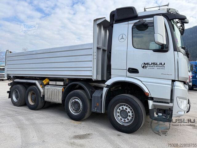 Wywrotka MERCEDES-BENZ Arocs 4248 8X4 BB Retarder Meiller Bordmatik