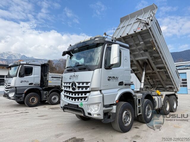 Wywrotka MERCEDES-BENZ Arocs 4248 8X4 BB Retarder Meiller Bordmatik