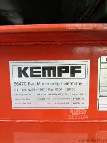 Kipper Kempf SKM 35/3 Hardox 31 m³ Lift ALCOA SKM 35/3 Hardo...