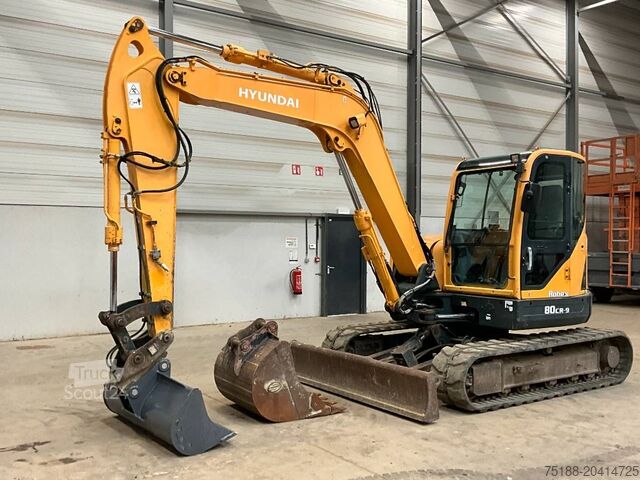 Εκσκαφέας Midi Hyundai Robex 80 CR-9