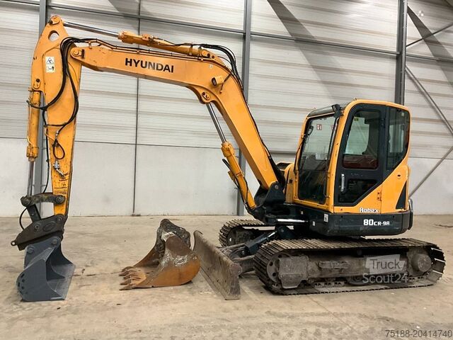 Εκσκαφέας Midi Hyundai Robex 80 CR-9 A