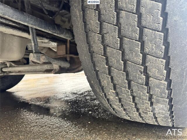 Hook arm system MAN TGX 26.480 6x2 hooklift truck with box – crane hyd