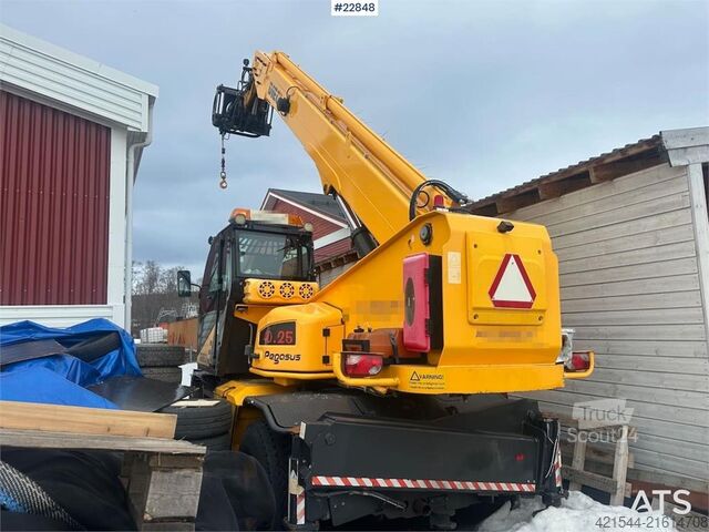 Telescopische lader Dieci Pegasus 40.25 w/ jib, hydraulic crew basket, bucke