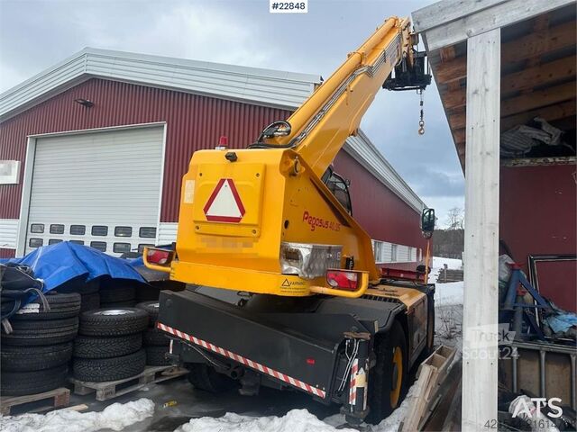 Telescopische lader Dieci Pegasus 40.25 w/ jib, hydraulic crew basket, bucke