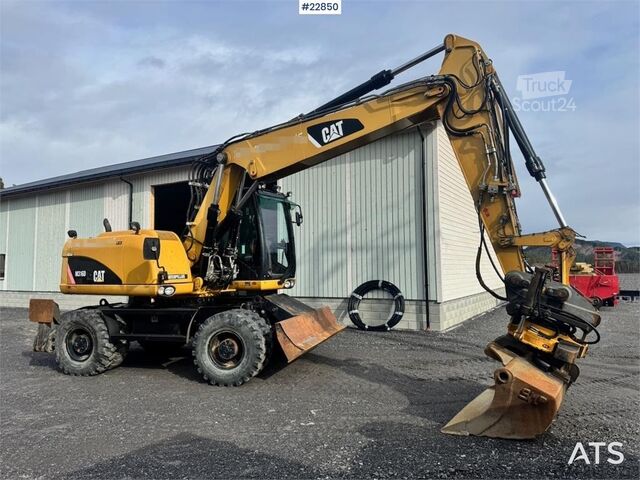 Riteņu ekskavators CAT M316D