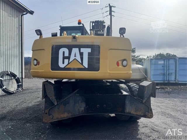 Riteņu ekskavators CAT M316D