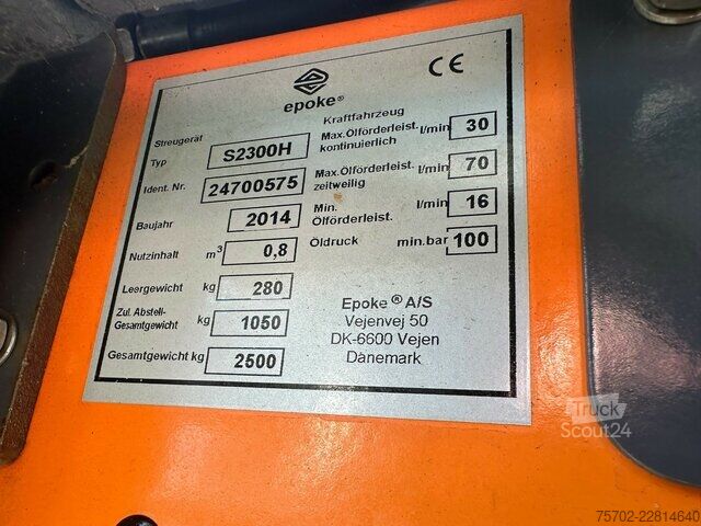 Furgon Epoke S2300H Salzstreuer