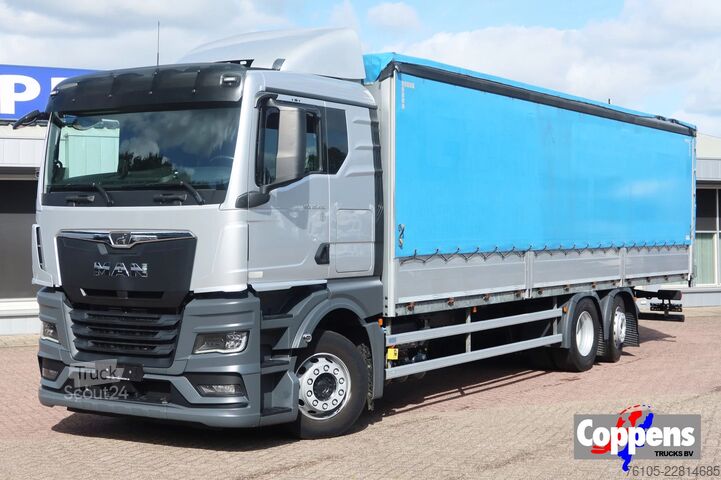 Presenning MAN TGX 26.430 6x2  Huif + schuifdak , Full air, st...
