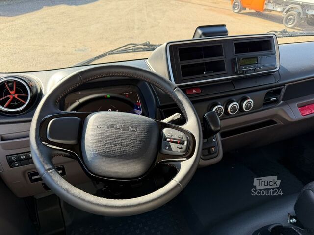 Pick-up skåpbil FUSO eCanter 4C15e 3-Sitzer Klima Pritsche offen