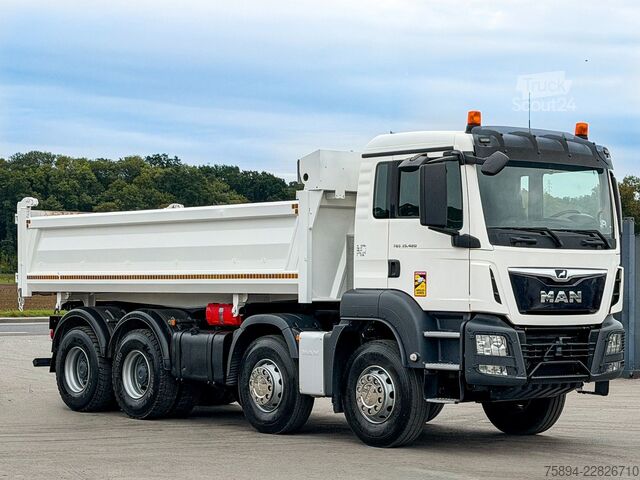 Kipper LKW MAN TGS 35.420 KIPPER 6,00 m + BORDMATIC * 8x4