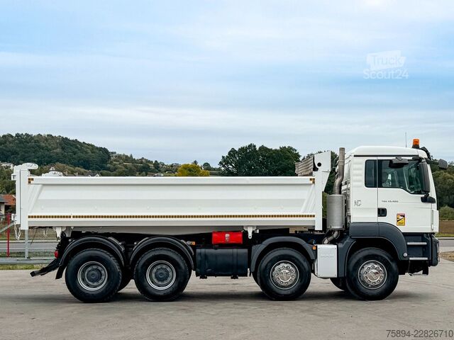 Kipper LKW MAN TGS 35.420 KIPPER 6,00 m + BORDMATIC * 8x4